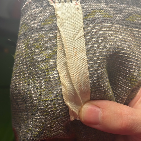 Vintage 70s B.M.S. Deers Winter Woods Velvet Tapestry - Picture 7 of 7